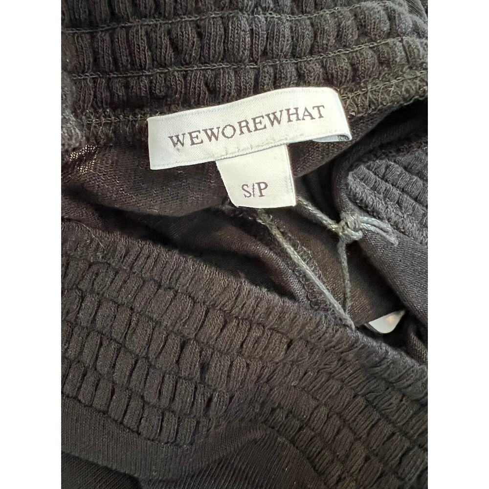 WeWoreWhat Swim Revolve Flare Knit Beach Resort Pants Black S - Picture 4 of 7